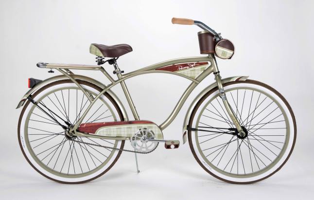 Give the man in your life new wheels for the holidays. Panama Jack's retro-styled 26" men’s Beach Cruiser Bicycle is the perfect holiday gift for him. The cruiser is reminiscent of vintage motorcycles from the 1930s. (PRNewsFoto/Panama Jack)