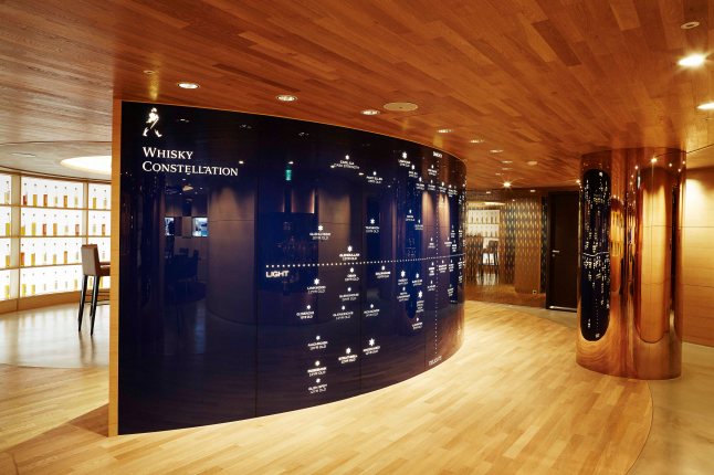 Constellation Wall at Johnnie Walker House Seoul
