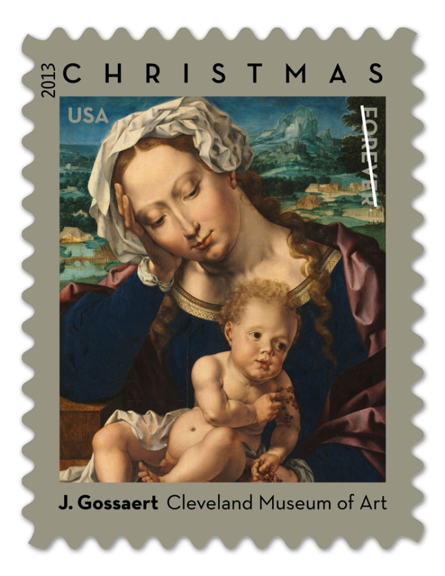 New Virgin and Child Forever Stamp