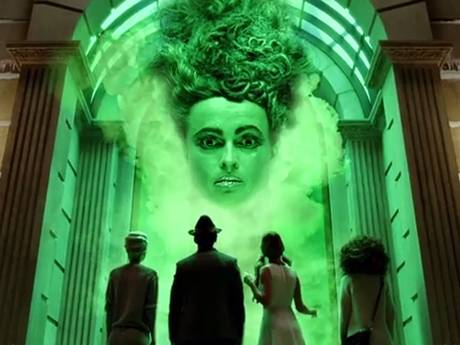 Helena Bonham-Carter as The Wizard of Oz 