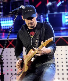 People's Choice Awards Rehearsals - Brad Paisley at Nokia Theatre L.A. Live on January 7, 2014 in Los Angeles, California.