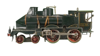Märklin 5-gauge locomotive, 1905. New-York Historical Society, The Jerni Collection.