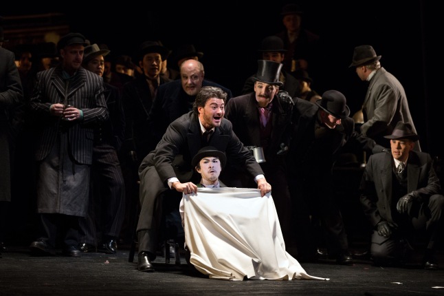 Vittorio Grigolo in the title role of Offenbach's "Les Contes d’Hoffmann." Photo: Marty Sohl/Metropolitan Opera