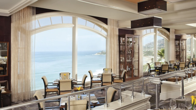 Dine amid glittering views of the Pacific at The Ritz-Carlton, Laguna Niguel