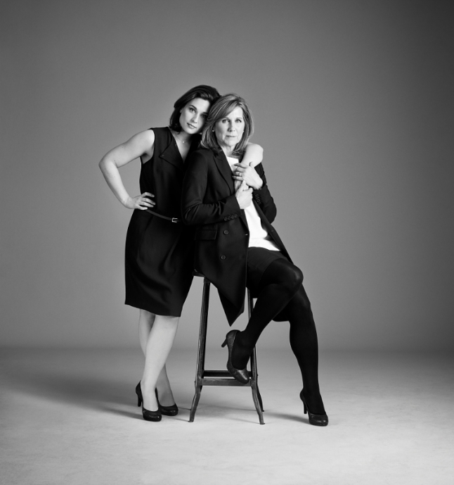 Jill & Marilyn Durso wearing the Naturalizer Michelle (PRNewsFoto/Caleres, Inc.)