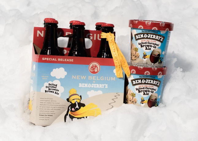 Ben & Jerry’s Partners with New Belgium Brewing and releases Salted Caramel Brown-ie Ale (3)