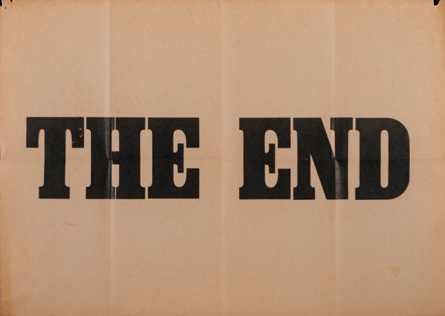 Casas Riegner, Adolfo Bernal, The End, 1980. Courtesy the artist and the gallery