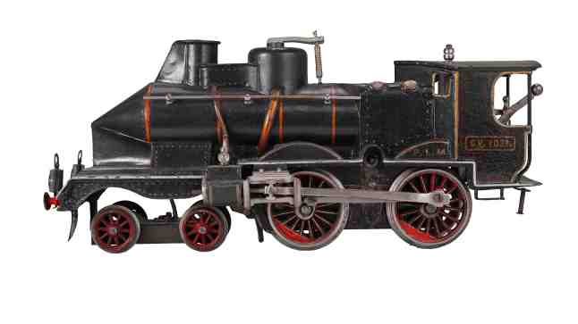  Märklin 5-gauge locomotive, 1905. New-York Historical Society, The Jerni Collection. 