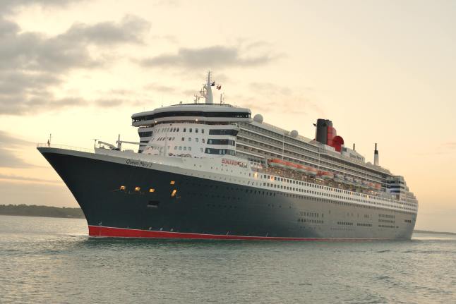 Cunard Three Queens Visit. May 9th 2014.