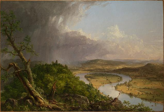 Thomas Cole (American, 1801–1848). View from Mount Holyoke, Northampton, Massachusetts,